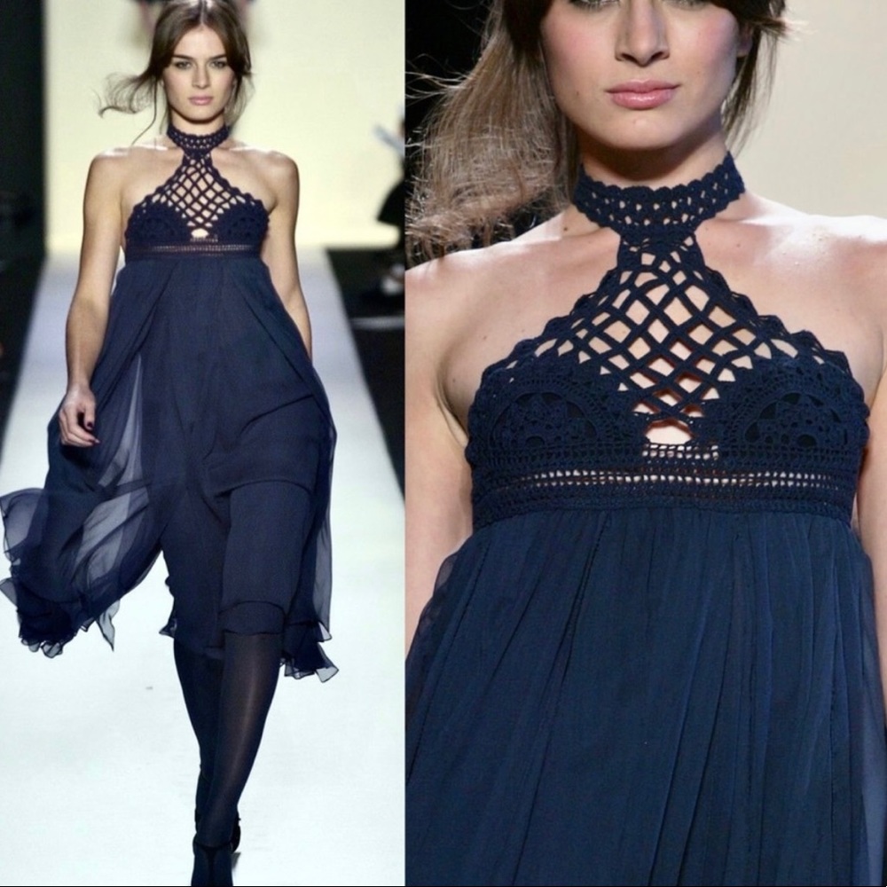 Brand: BCBG - Formal Navy Blue Dress